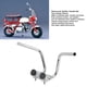 thumbnail image 3 of Juego De Barra De Manija De Dirección, Barra De Manija Divisora ​​​​de Motocicleta De Acero Inoxidable Liso Para CT70 Trail, 3 of 8