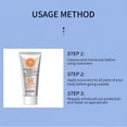 thumbnail image 4 of Crema solar facial completa, resistente al agua y al sudor, con protección SPF50+ refrescante. 50 g., 4 of 9