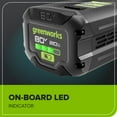 thumbnail image 4 of Greenworks Batterie Lithium-ion 80V Gen II 2,0 Ah, 4 of 6