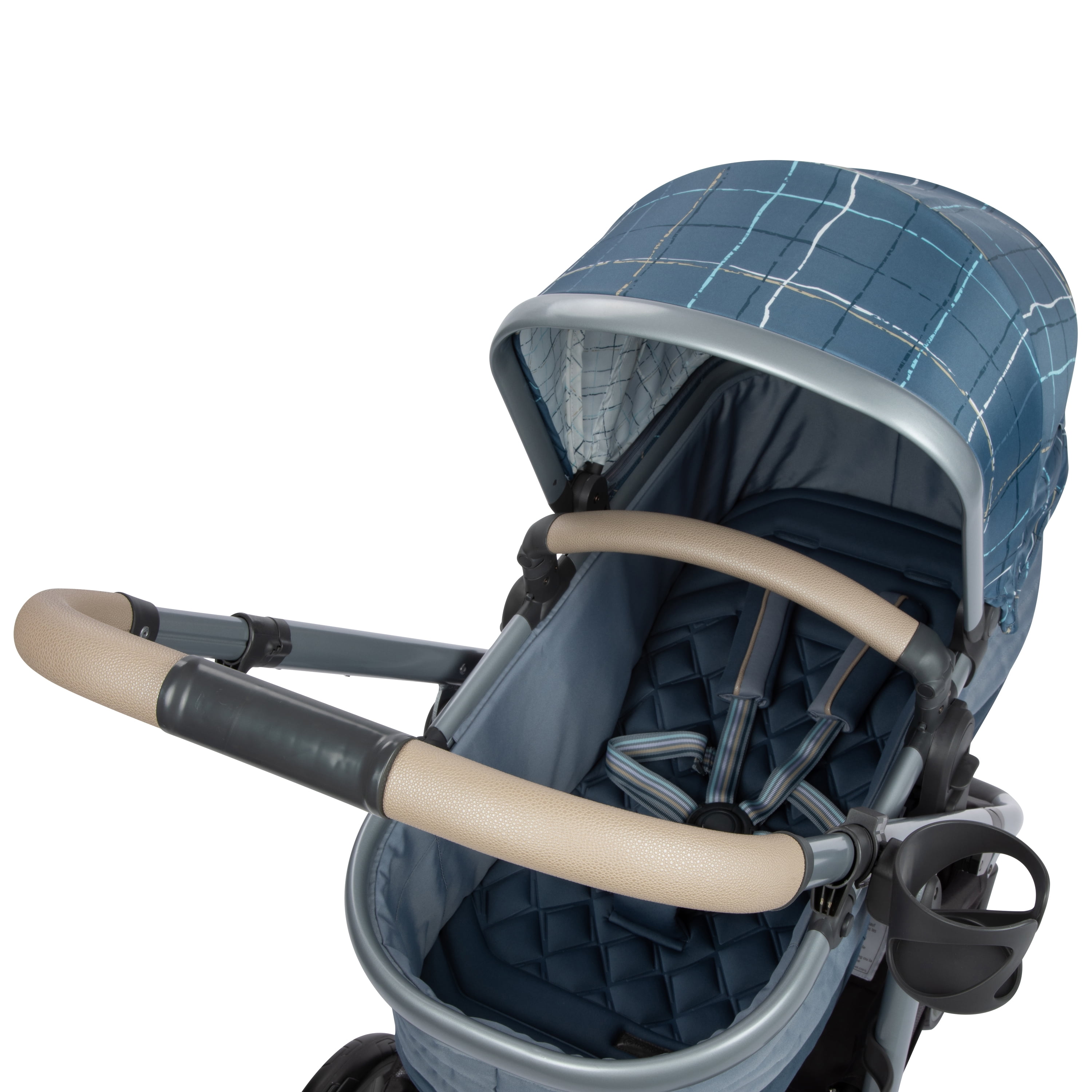 Monbebe 6-in-1 Modular Travel System, Plaid