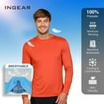thumbnail image 5 of INGEAR Men's UPF 50+ Long Sleeve Sun Shirt, Quick-Dry UV Protection Rash Guard Lush Leaves, M, 5 of 6