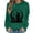 Army Green Sweatshirts, variant on Jsaierl Womens Halloween Sweatshirts Funny Witch Graphic Pullovers Fall Holiday Round Neck Long Sleeve Sweater Tops Halloween Party Supplies, Sizes S-2XL