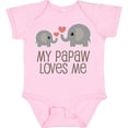 thumbnail image 3 of Inktastic My Papaw Loves Me Grandchild Boys or Girls Baby Bodysuit, 3 of 5