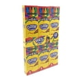 CraZArt Crayon Party Packs 12 Packs of 4 Count Crayon Boxes, Party