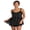 Black, variant on Women's Summer Romper Dress Sleeveless Tie Spaghetti Strap Ruffle Jumpsuit Shorts Playsuit