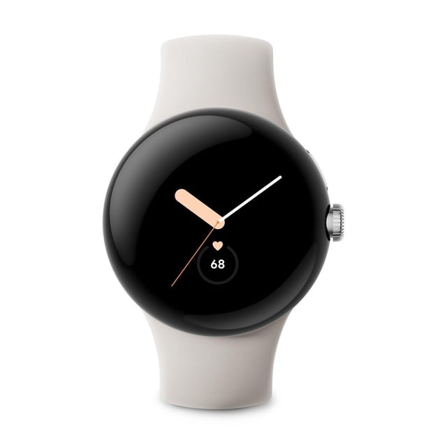 Restored Google Pixel Watch (GPS + LTE) 41mm Aluminum Case with Active Band Good