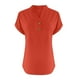 thumbnail image 5 of Camiseta para mujer,Camiseta de cuello en V para mujer, blusa informal holgada, mezcla de algodón y lino, manga larga para uso diario, sopatenor, 5 of 8