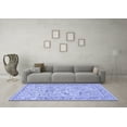 thumbnail image 3 of Ahgly Company Indoor Square Animal Blue Traditional Area Rugs, 7' Square, 3 of 4
