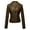 Coffee, variant on Spring Saving GaThRRgYP Womens Outerwear under $10,Women's Leather Long Sleeved Short Lapel Jacket