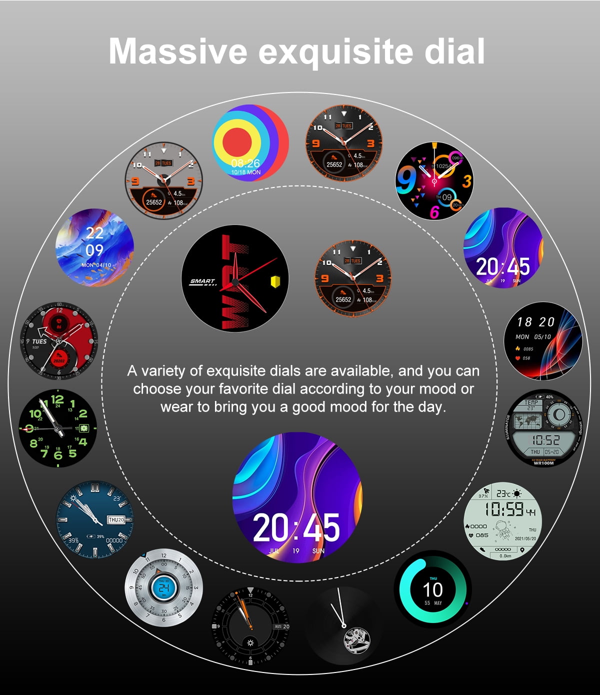 Rainbuvvy DM30 4G Smart Watch 1.6 Inch IPS Screen Dual System Dual 5.0MP Camera 4GB+64GB 1050mAh WIFI GPS Face ID for Android or iOS