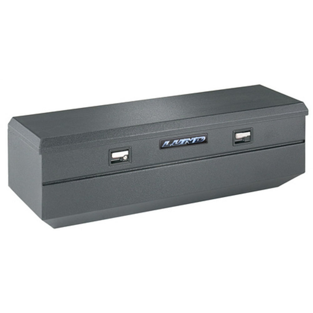 Tradesman Steel Flush Mount Full Size Truck Tool Box with Rhino Lining