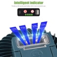 thumbnail image 2 of Ventilador de tienda LED 2 en 1, lámpara recargable, ventilador de carga USB, luz con soporte, 2 of 4