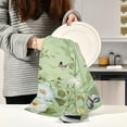 thumbnail image 6 of Dreamtimes Pretty Bird Kitchen Towels, 18 x 28 Inch Super Soft and Absorbent Dish Cloths for Washing Dishes, 1 PCS Reusable Multi-Purpose Microfiber Hand Towels for Kitchen, 6 of 7