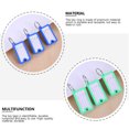 thumbnail image 6 of Milisten 36Set Identification Tags Keychain Label Tag Rustproof Portable For Luggage Gym Sauna .7X1.9X0.1in, 6 of 8