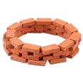 thumbnail image 4 of Modelo de construcción de mesa de arena para bricolaje, mini simulación de ladrillo rojo pequeño, modelo de ladrillo verde pequeño, material, 4 of 5