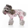 thumbnail image 4 of NEW Pet Dog Flannel Plaid PJs Pajamas Pet Cat Shirt Dress Cute Clothes, 4 of 7