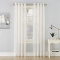 thumbnail image 1 of Sun Textile Crushed Grommet Sheer Voile Curtain, 1 of 2
