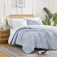 thumbnail image 2 of Elegant and Chic Winter Brush Reversible Soft 3-Piece Duvet Cover Set by Southshore Fine Linens, 2 of 6