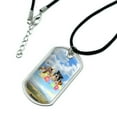 thumbnail image 2 of Pet Congratulations Selfie Dogs Cats Military Dog Tag Pendant Necklace with Cord, 2 of 5