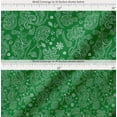 thumbnail image 2 of Soimoi Cotton Cambric Fabric Block Paisley Print Fabric by The Yard 42 Inch Wide, 2 of 7