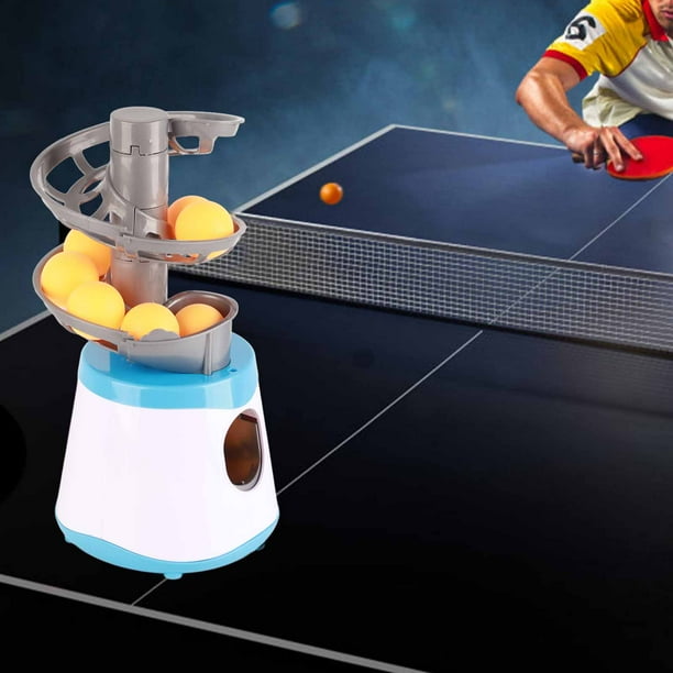 Robot Lanceur De Ping-pong ABS – 17 Balles, Portatif, Piles Ou USB, Pour Débutants Et Confirmés