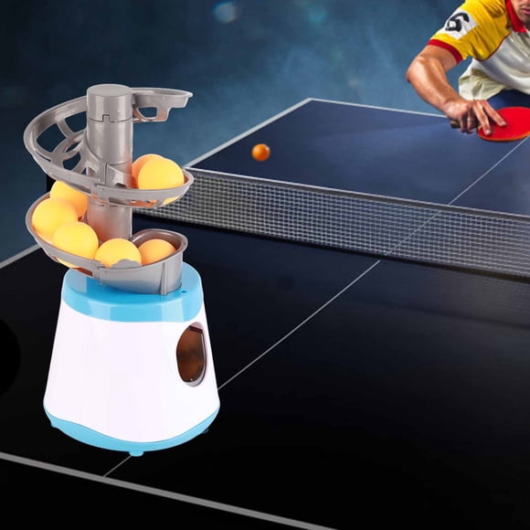 Table Tennis Ball Machine, Plastic Portable Pong Exerciser Launcher For Beginners Table Tennis Enthusiasts