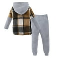 thumbnail image 4 of Boys Clothes Size 6 Sets Winter Clothes Boys Winter Clothes 5T Boys Clothes 2Pcs Baby Boys Hoodie Tops Pants Set Sweatsuit Fall Winter Outfits, 4 of 7