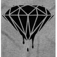thumbnail image 2 of Diamond Dripping Fashionable Girly Plus Size Crewneck Graphic Tee Shirt Brisco Brands 2X, 2 of 5