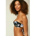 thumbnail image 2 of O'Neill Junior's Gold Coast Seabright Bandeau Bikini Top Swimsuit Black Size X-Small, 2 of 3