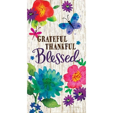 Series Custom Panel - Custom Decor Art Panel - Grateful, Thankful, Blessed