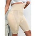 thumbnail image 4 of Plus Solid Wideband Waist Shapewear Shorts, 4 of 5