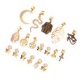 thumbnail image 2 of Joyas de Trenzas para el Cabello ANGGREK Joyería de Rastas Portátil Hecha A Mano 18PCS AHX1510, 2 of 8