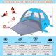 thumbnail image 2 of Carpa de Playa Happy Travel con Protección UV UPF 50+ para 6 Personas, 2 of 7