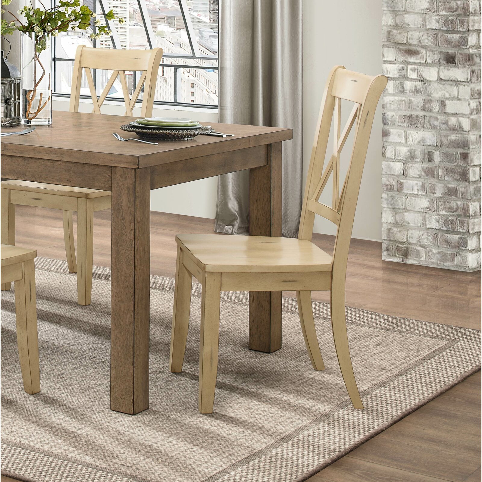 Cheryll solid wood dining chair hot sale