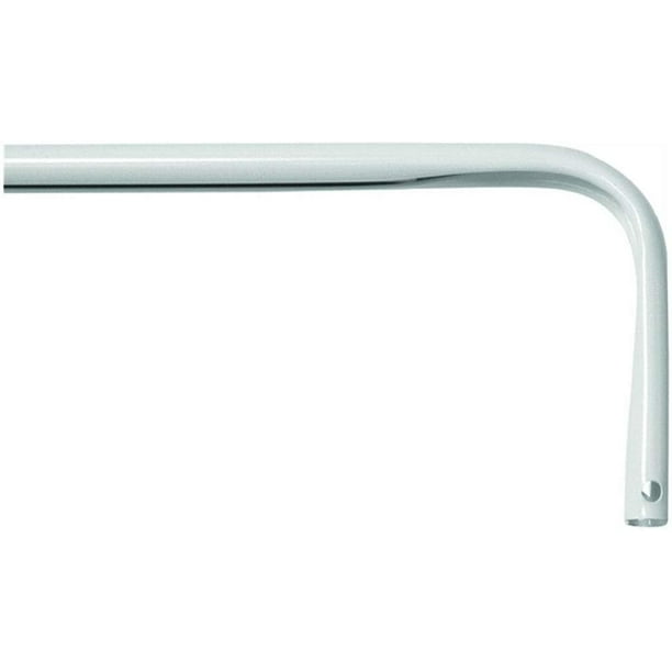 Levolor A7004213283 Heavy Duty Curtain Rod 26 To 45 Inch Width White Com Levolor A7004213283 Heavy Duty Curtain, Levolor Curtain Rods