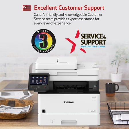 Canon imageCLASS MF455dw - All in One, Wireless, Mobile-Ready Duplex Laser Printer with 3 Year Warranty