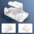 thumbnail image 4 of VR Charging Dock for Meta Quest 3 Type-C 5V Charge Controllers Headset Simultaneously VR Charging Cradle with Indicator Light-White, 4 of 6