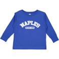 thumbnail image 3 of Inktastic Naples Beach 1886 Boys or Girls Long Sleeve Toddler T-Shirt, 3 of 5