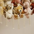 thumbnail image 4 of Hammock or Net for Stuffed Animal Storage - Large Toy Hammock Net for Stuffed Animals Corner - Hanging Ornament Organizer, 4 of 5