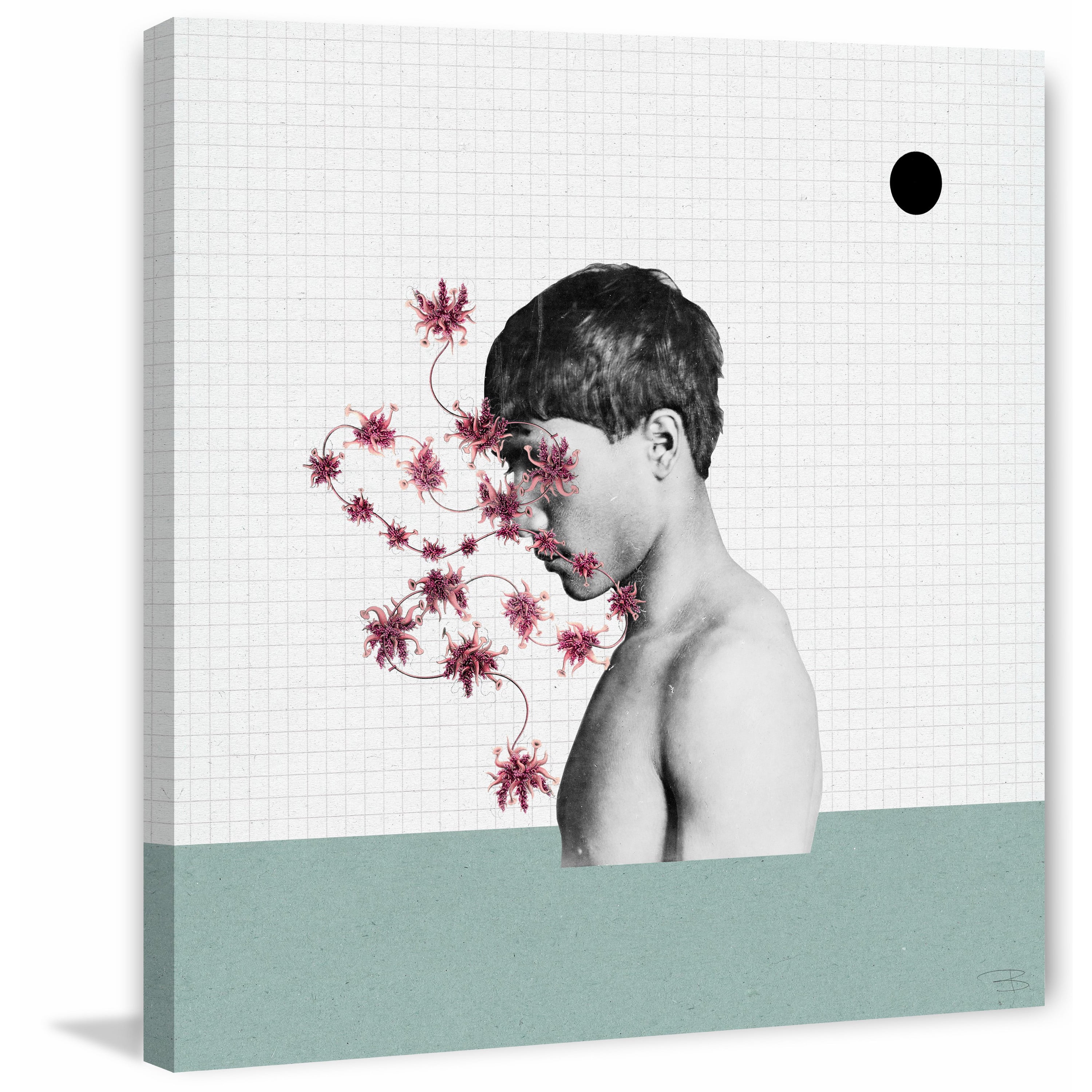 Marmont Hill "Cara Vegetal Nino I" by Bengoa Vazquez Painting Print on Wrapped Canvas