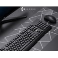 thumbnail image 4 of Wireless Keyboard and Mouse Combination, 2.4G Full-size Ergonomic Computer Keyboard, Suitable for Windows, Mac OS Desktop/laptop/PC, 4 of 9