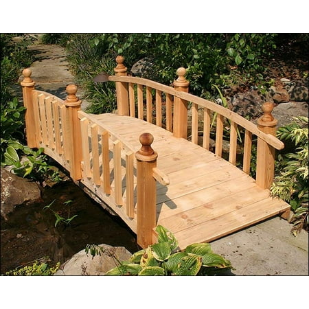 12 Red Cedar Limerick Picket Rail Bridge