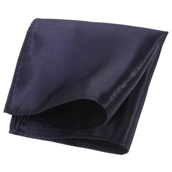 DRAFIDEEP Dark Square for Men, Elegant Suit Accessory, Polyester Handkerchief for Formal Wear