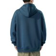 thumbnail image 3 of YLSDY Mens Hoodies Long Sleeve Oversized Hooded Sweatshirt Casual Athletic Loose Fit Pullover Fall Winter Clothes 2025 Blue XL, 3 of 3