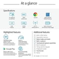 thumbnail image 5 of HP Chromebook x360 14" Touchscreen Laptop, Intel Celeron N4020, 4GB RAM, 64GB HD, Chrome OS, Forest Teal/Light Teal, 14a-ca0190wm, 5 of 5