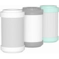 thumbnail image 1 of Replacement cartridges for RV Water Filter System, 0.2 Micron High Flow Filter, Sediment “Longevity” by , and Granular Activated Carbon “Tasty”.…, 1 of 8