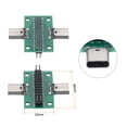 thumbnail image 2 of 2Pcs USB3.1 Type C Female to Female Test Board with 26Pin PCB Board with Pin Header for DIY Electronic Product, 2 of 4