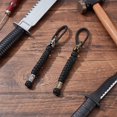 thumbnail image 3 of 2pcs Knife Lanyards with Alloy Beads Tactical Lanyard Car Keychain with Strap for Backpack Camping 1bag, 3 of 9