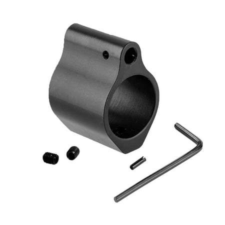Factory Team Aluminum Screw Iuhan Aluminum Gas Block Low Profile Set Screw Outdoors Front Iron Sight Fit 0.75'' ()