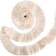 thumbnail image 6 of 1set 5M Double Layer Polyester Pleated Lace Ribbon Satin Lace Trim Linen 2 inch(50mm), 6 of 9